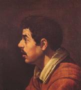 Diego Velazquez Portrait de Jenne homme de profil (df02) oil on canvas